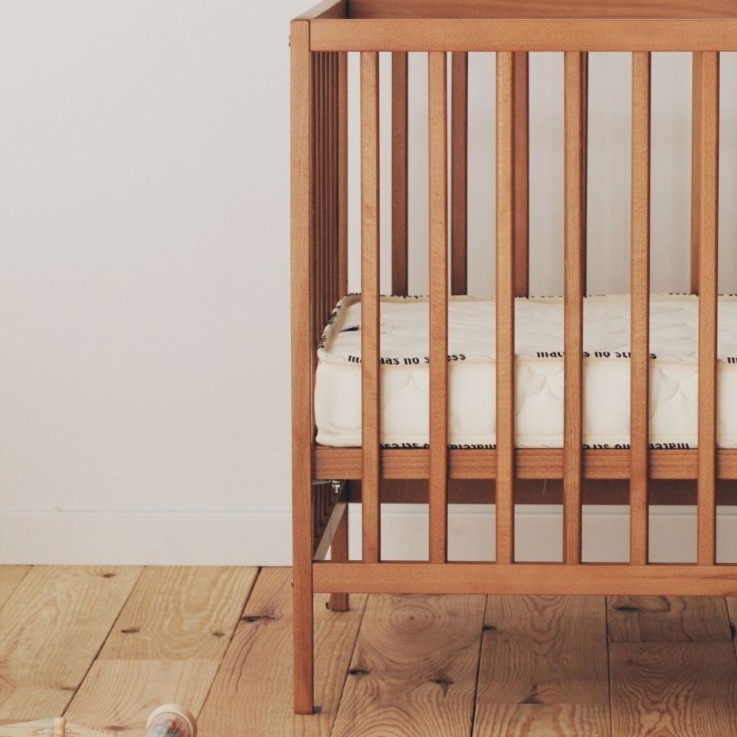 Matelas bébé mousse - bio coton