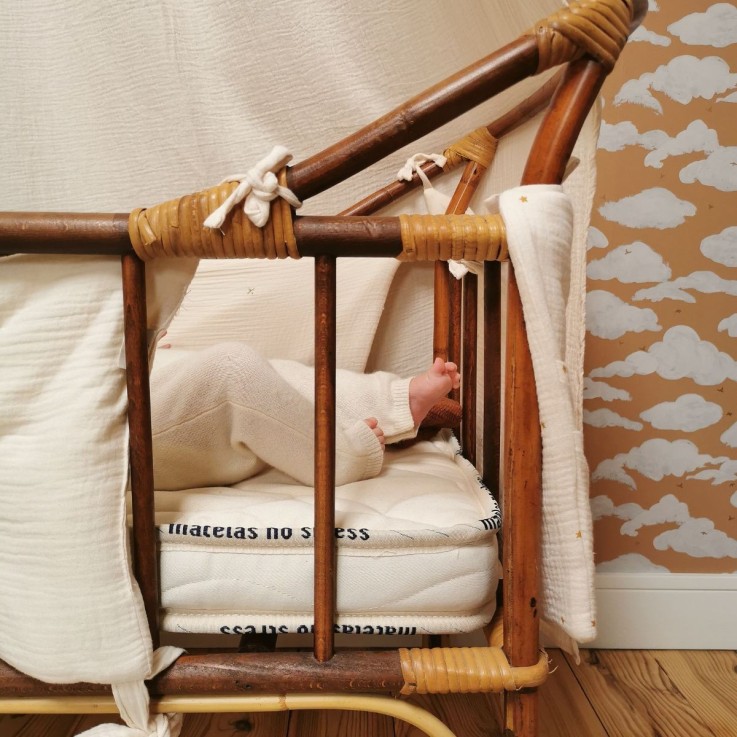 Matelas couffin en fibres de Coco bio