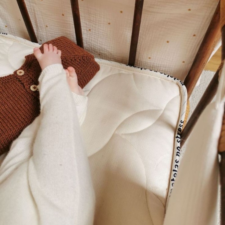 Matelas berceau bio rectangulaire