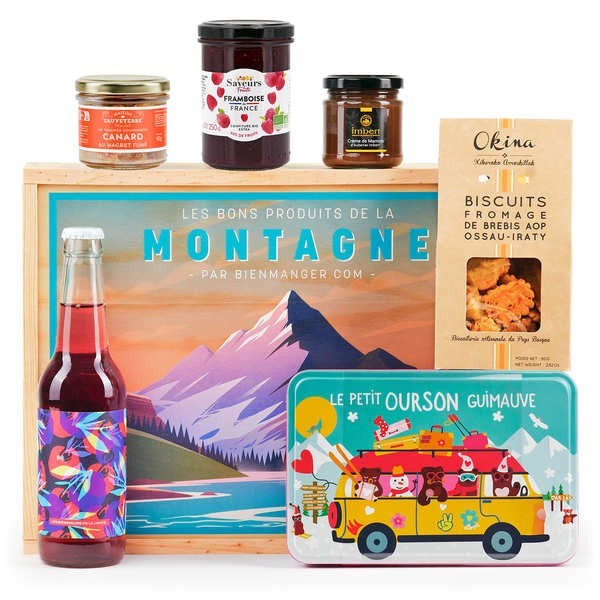 Coffret Délices des Montagnes - Coffret cadeau 7 produits