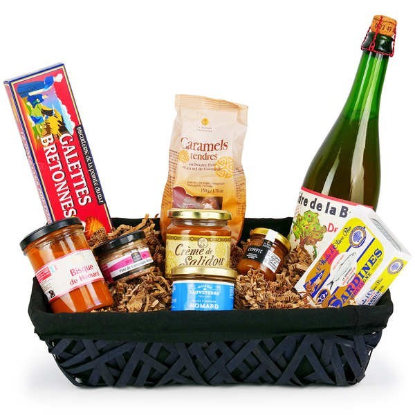 Panier Délices de Bretagne - Panier garni 9 produits