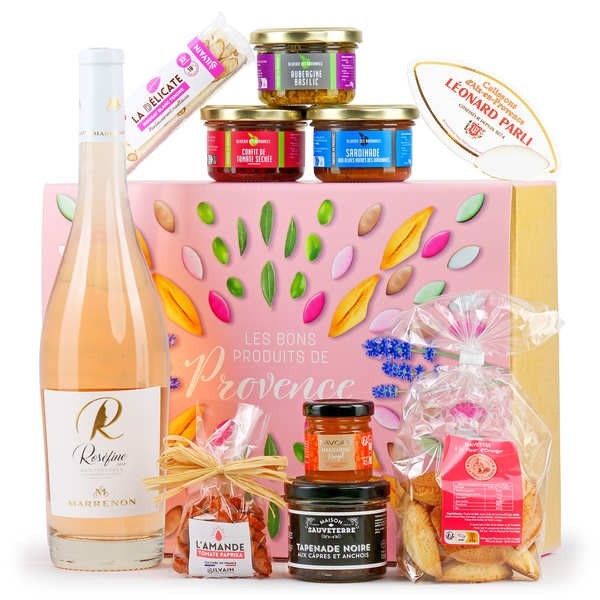Coffret cadeau Balade Gourmande en Provence - Coffret cadeau 10 produits