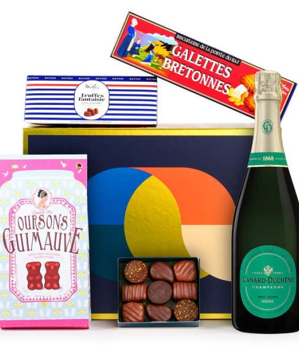 Coffret cadeau Champagne et...