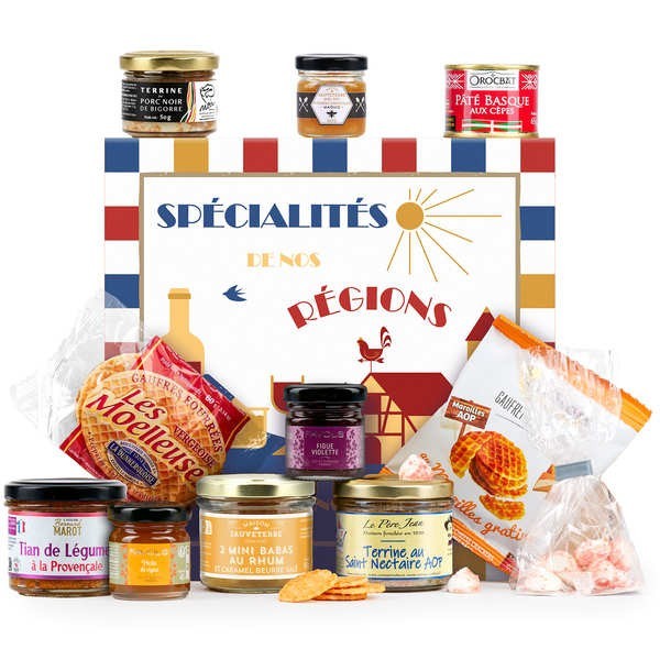 Coffret cadeau Spécialités De Nos Régions - Le coffret cadeau