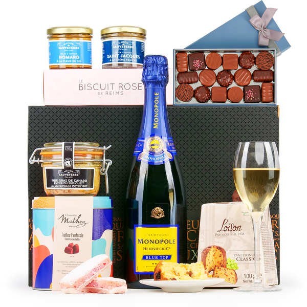 Coffret variation autour du champagne - Coffret cadeau 8 produits