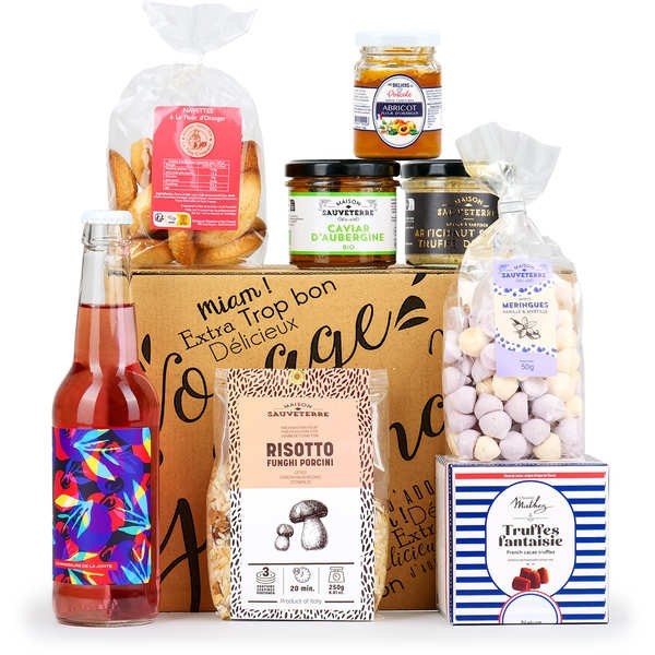 Le coffret Végé Gourmand - Coffret cadeau 8 produits