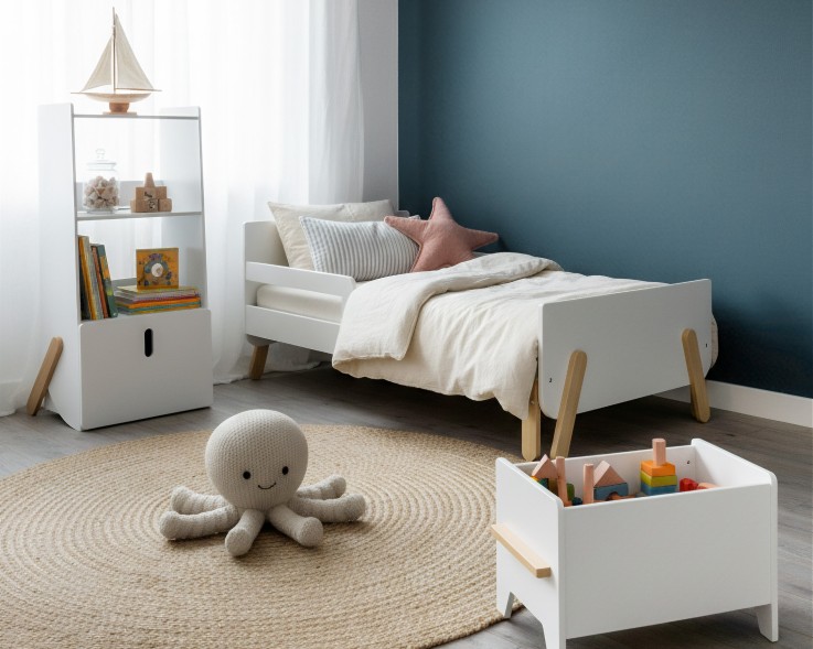 Coffre à jouet en bois PIRATE