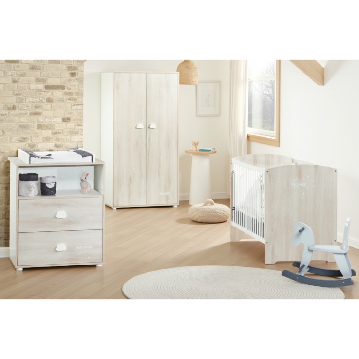 Armoire Chambre Bébé 2 Portes