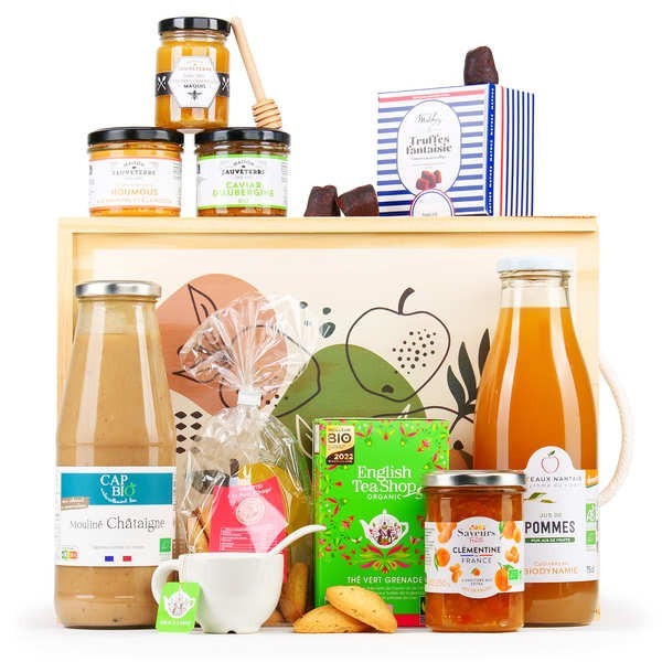 Le Grand Coffret Gourmand Végétal - Coffret cadeau 9 produits