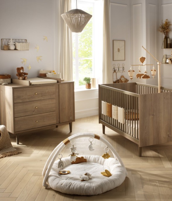 Chambre bébé Mokka : Lit...