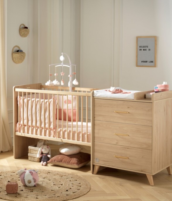 Lit combiné 120x60 évolutif...