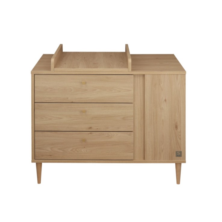 Plan à langer multiposition pour commode-îlot bébé