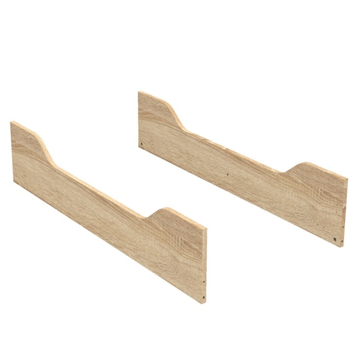 Kit d'évolution lit bébé à lit junior 140x70 décor bois