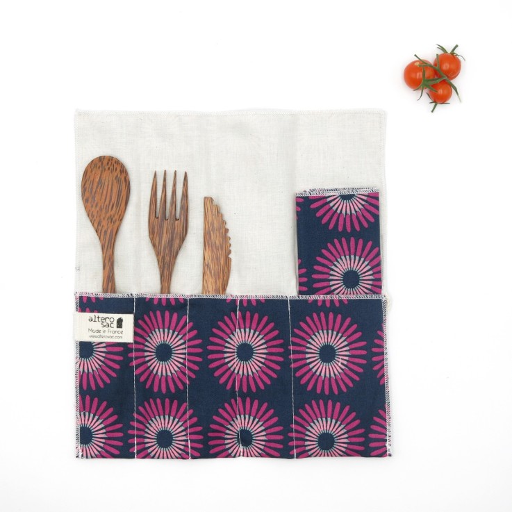 Etui à couverts en Coton Bio
