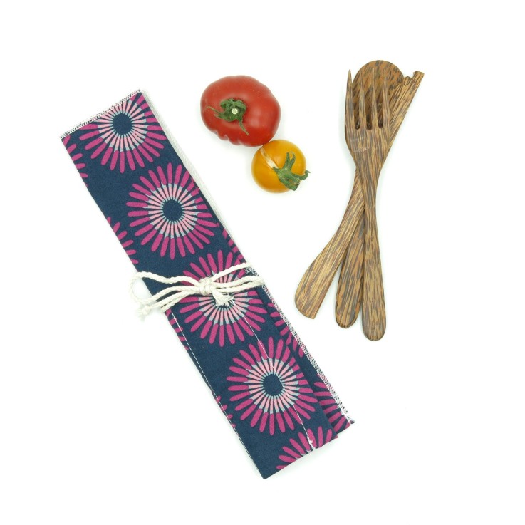 Etui à couverts en Coton Bio