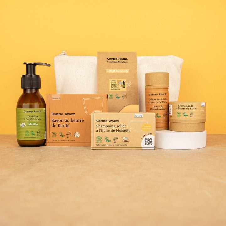 Coffret Découverte Zéro Déchet, Bio & Vegan