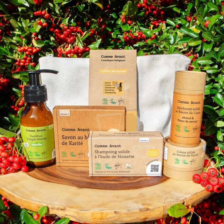 Coffret Découverte Zéro Déchet, Bio & Vegan