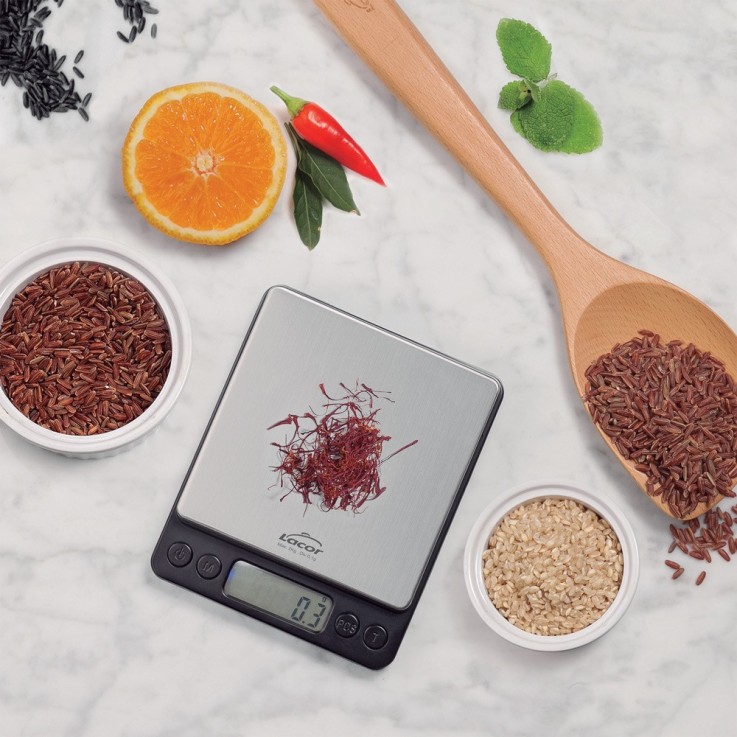 Balance de précision noire 2KG/0.1G en inox