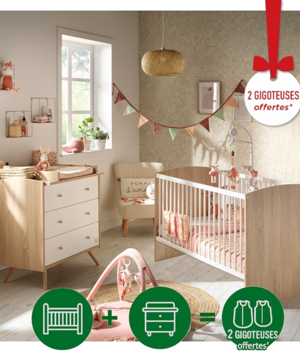 Chambre bébé évolutive...