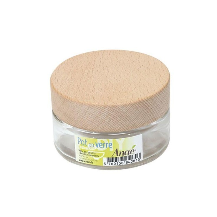 Pot en verre Cosmétique (100 ml)