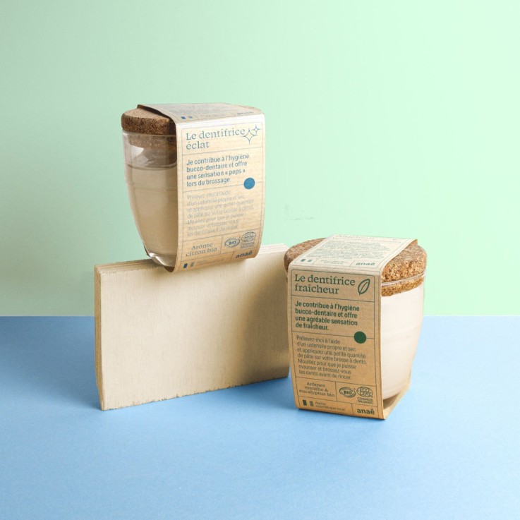 Dentifrice fraicheur en pâte Menthe Eucalyptus Bio