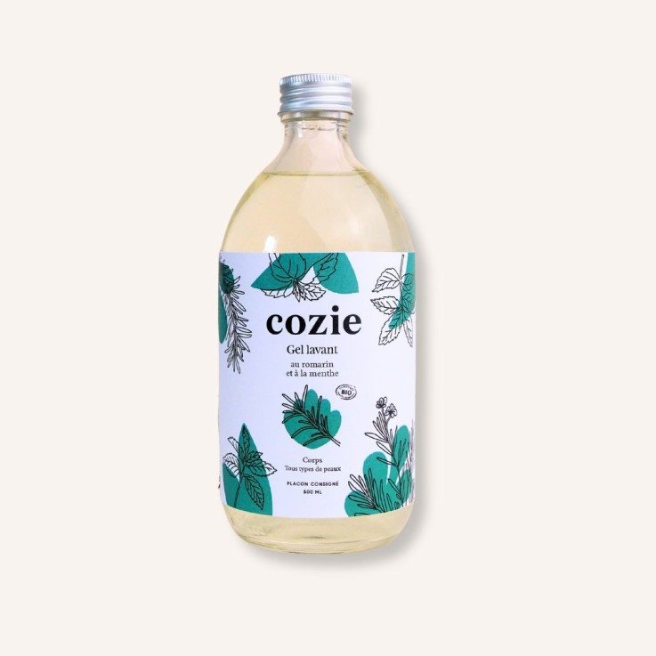 Gel lavant Romarin Bio (500ml)