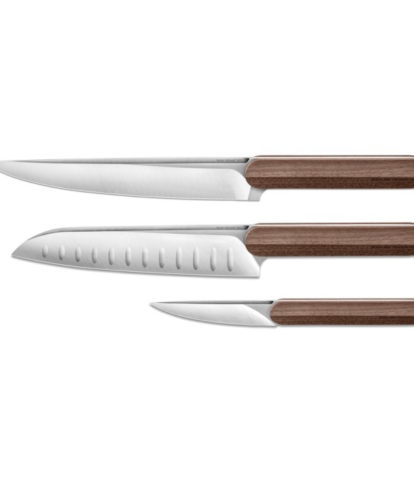 Coffret de 3 couteaux Louis...