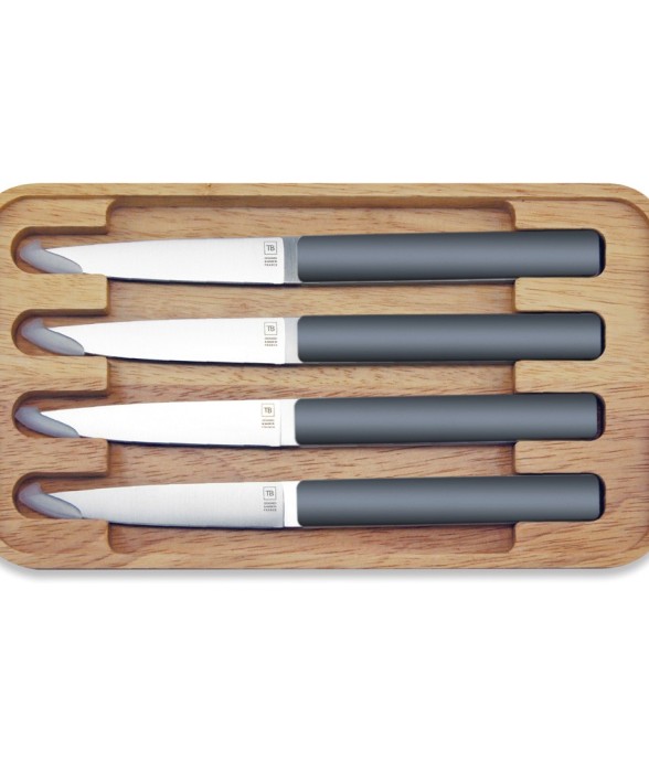 Coffret de 4 couteaux à...