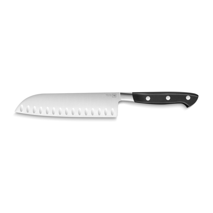 Couteau Santoku Georges POM 19 cm en inox