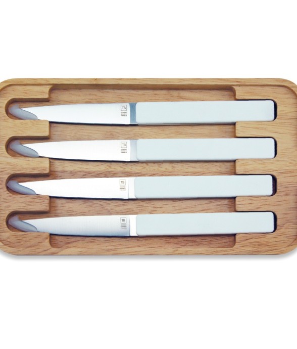 Coffret de 4 couteaux à...