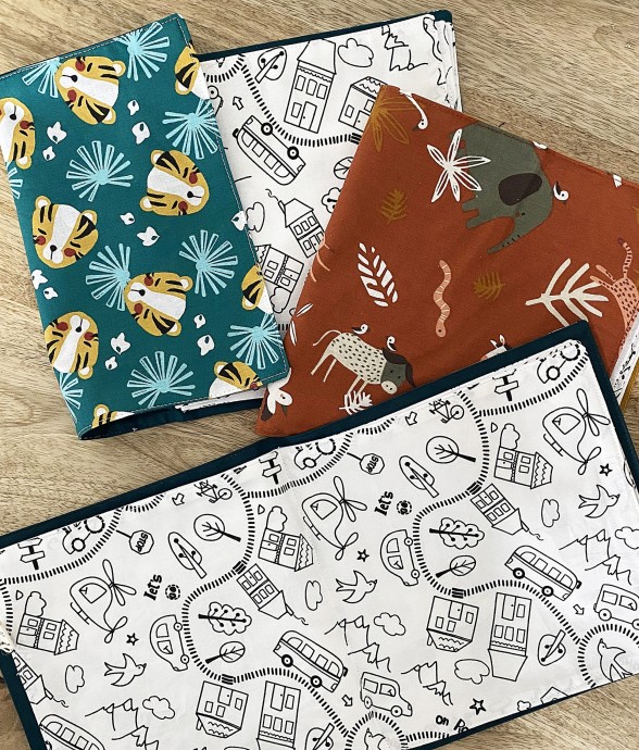 Livre de coloriage en coton