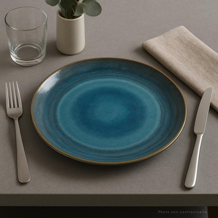 Service d'assiettes 18 pièces Madère en grès