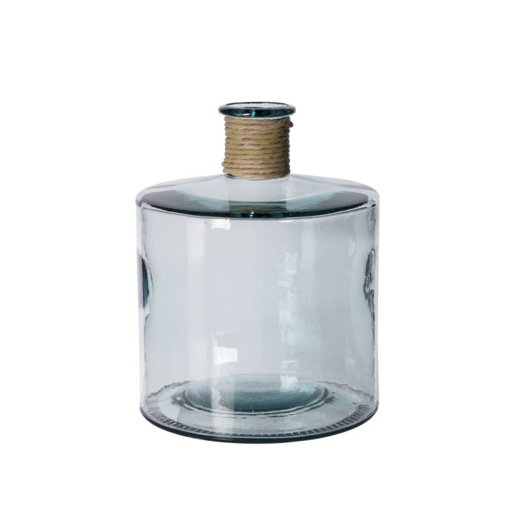 Vase Jarron corde 26 cm en verre