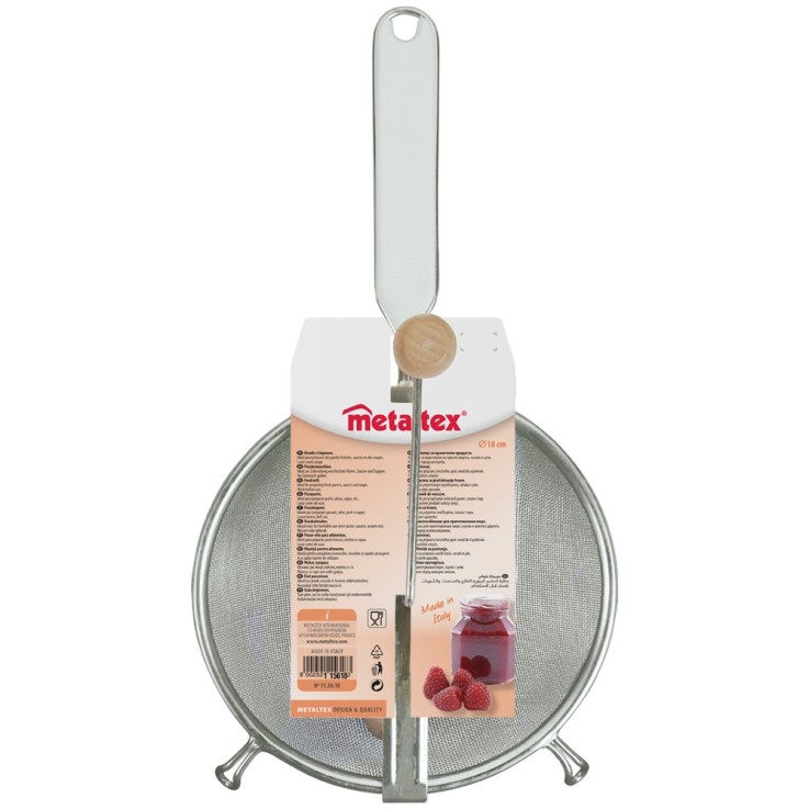 Moulin à poisson tamis étamé en inox