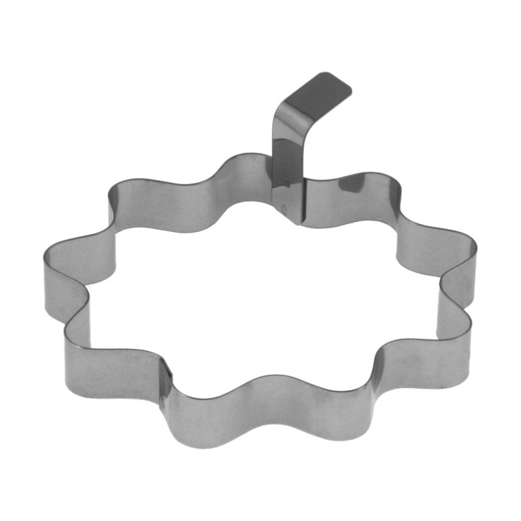 Cercle à dresser décoratif Soleil 12 cm en inox