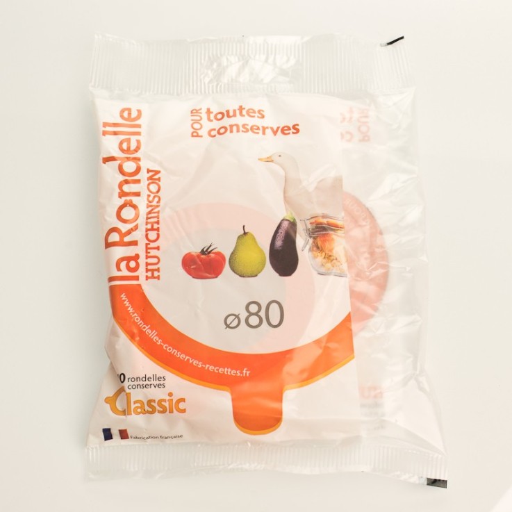 Sac de 10 rondelles 80x56x2,5 en caoutchouc