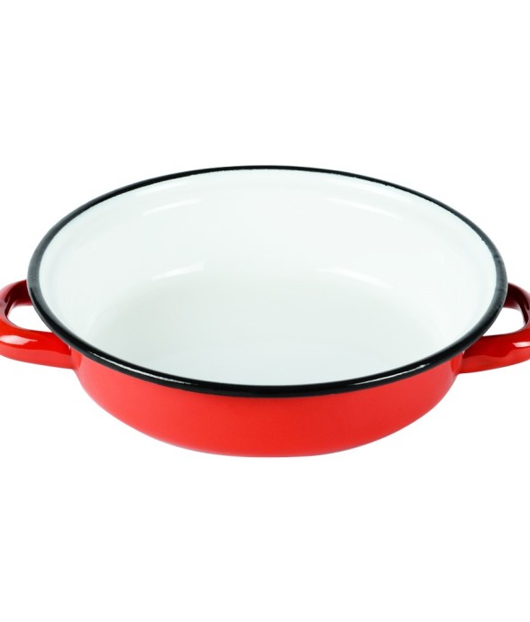 Plat à œuf émaillé  18 cm...