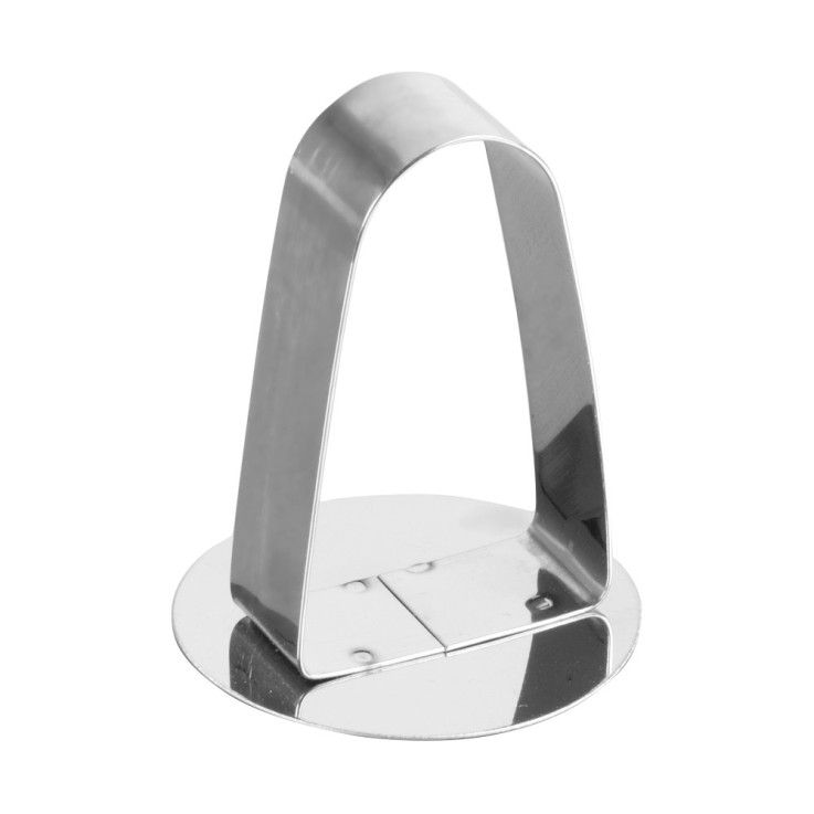 Poussoir pour cercle à dessert 5 cm en inox