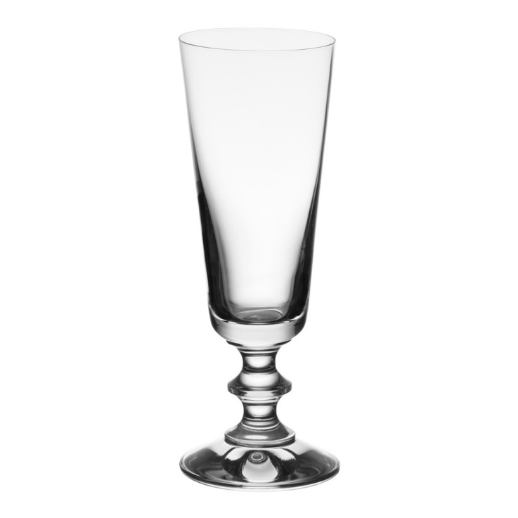 Flûte à Champagne France 17 cl (lot de 6) en cristallin