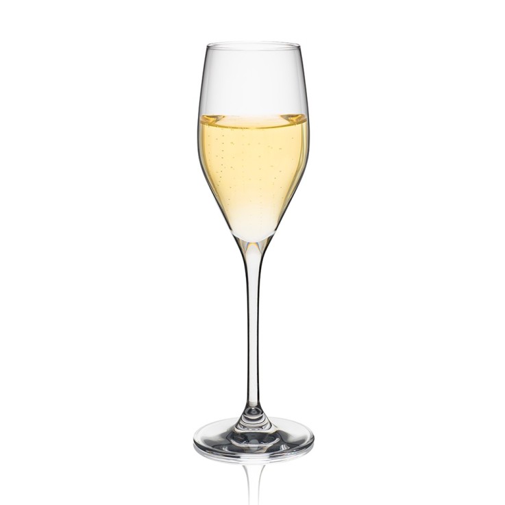 Flûte à Champagne Favourite 17 cl (lot de 6) en cristallin