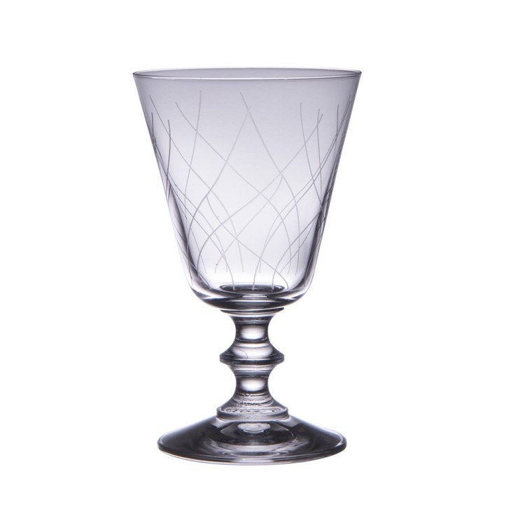 Verre à eau France gravé 24 cl (lot de 6) en cristallin
