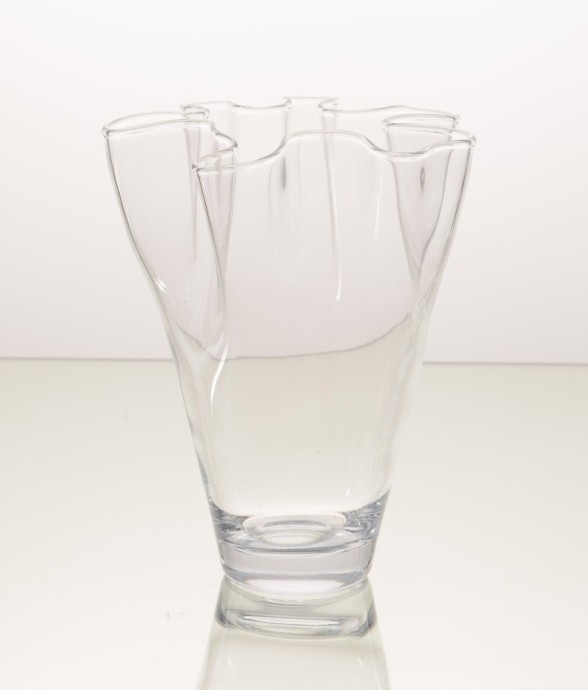 Vase plissé  - hauteur 26...