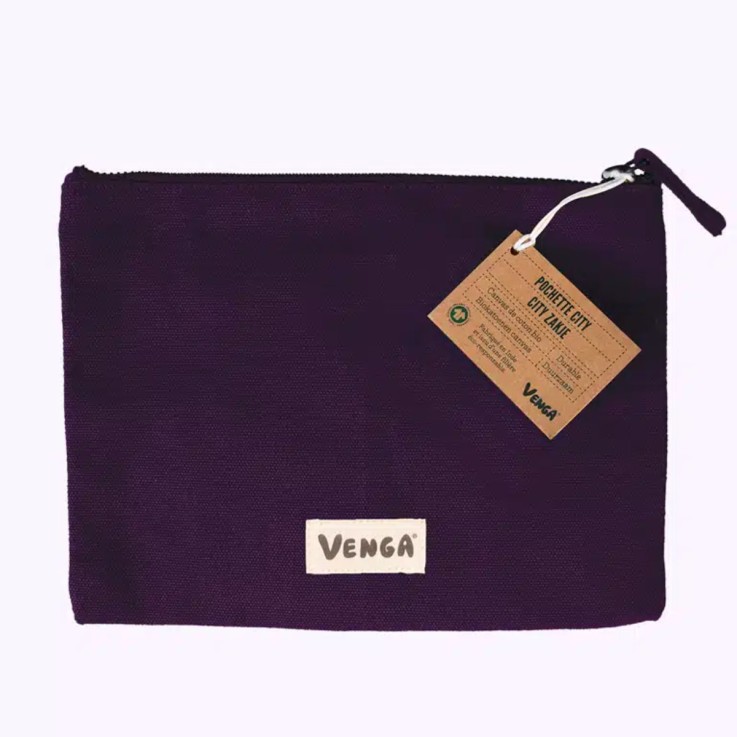 Pochette city aubergine - VENGA