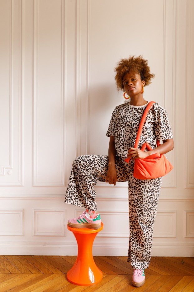 Chaussettes Coton À Motifs Strawberry Rose