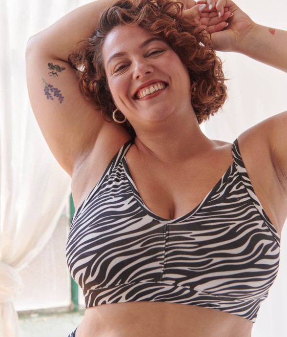 Brassière Coton Imprimée...