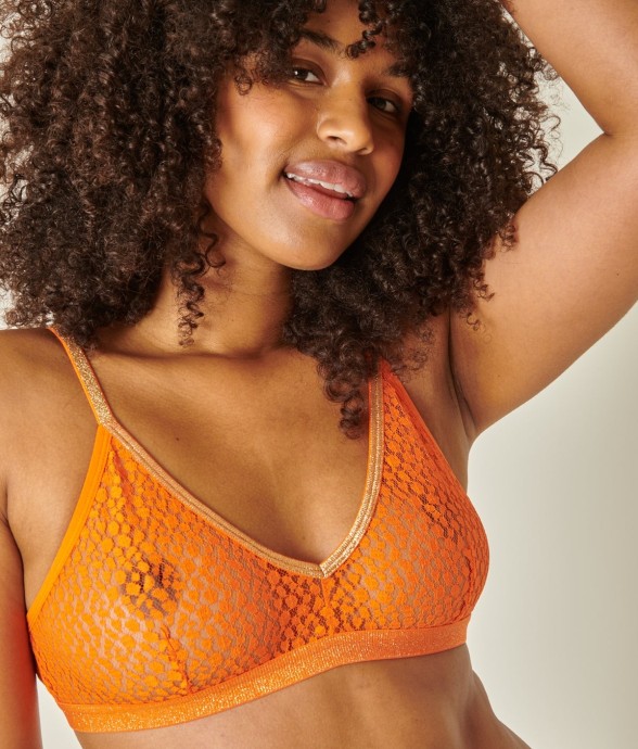 Brassière Dentelle Lurex...