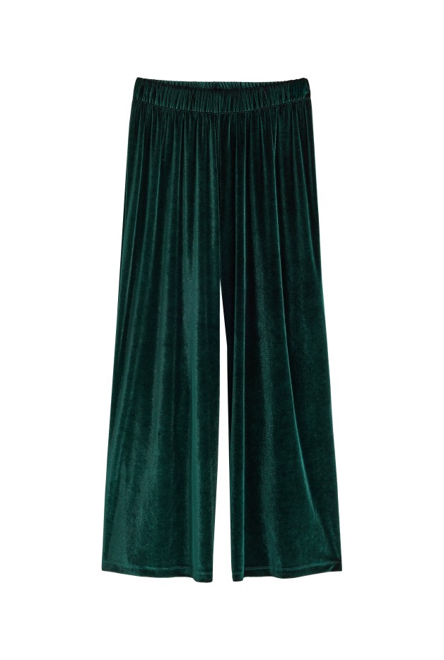 Pantalon Velours Vert