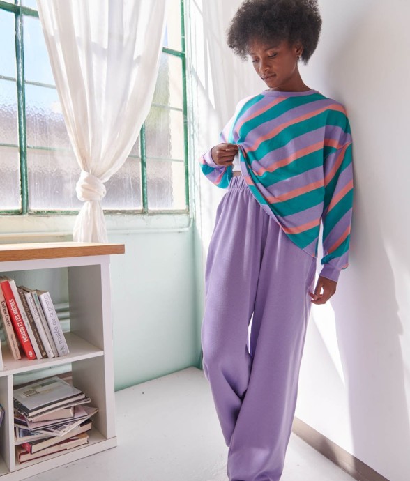 Pantalon Jogging En Coton...