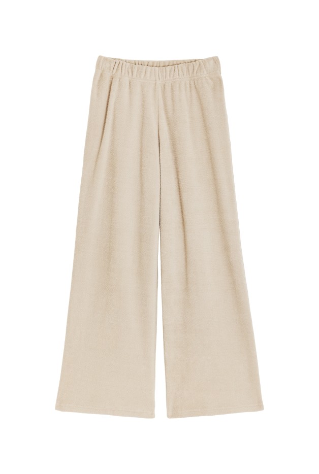 Pantalon Coton Cocoon Beige