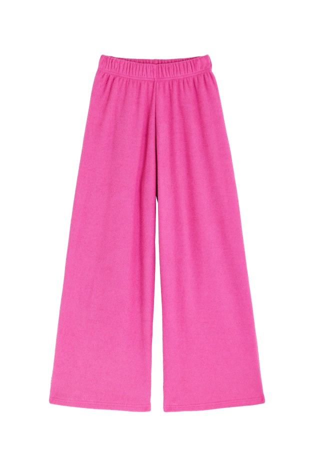 Pantalon Coton Cocoon Fushia